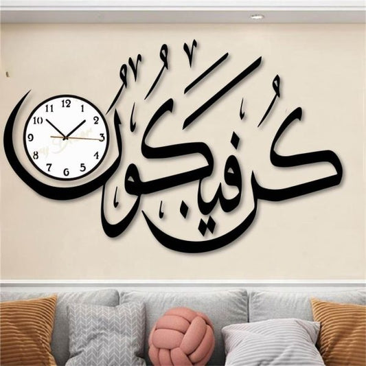 Wooden clock