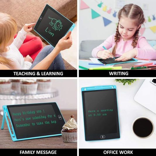 Hardbound Lcd Writing Pad 8.5 Inch Multicolor Lcd Tablet